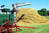 Kline Creek Farm Thresher Blows Out Chaff